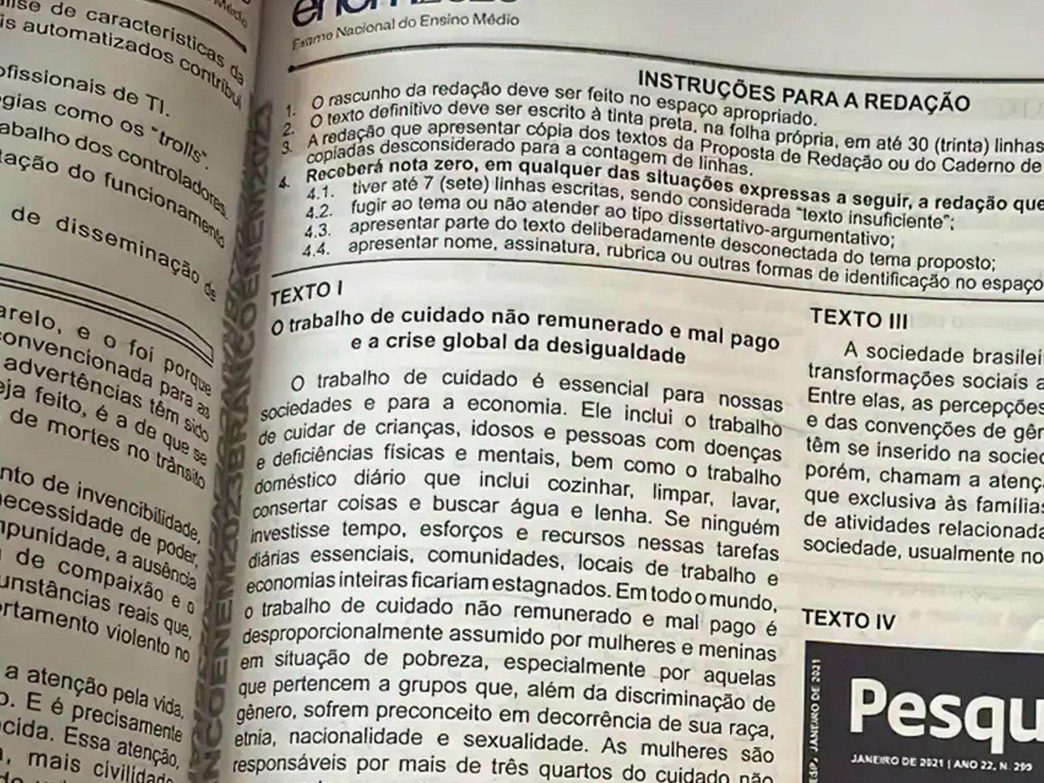 ENEM: Mais de 18 mil pessoas farão prova nas maiores cidades da região; veja documentos e como consultar locais