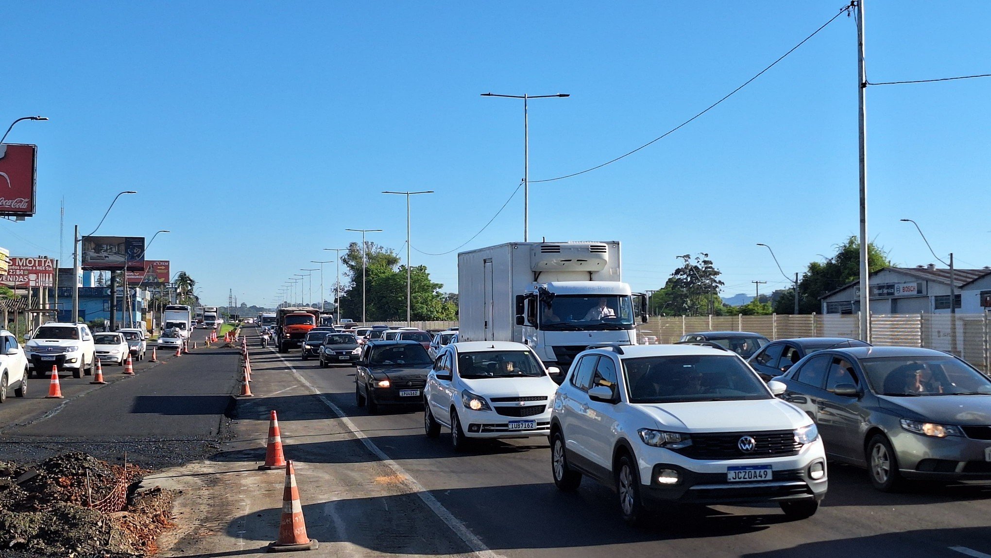 BR-116: Obras causam lentidão nesta terça-feira na rodovia; veja alternativas