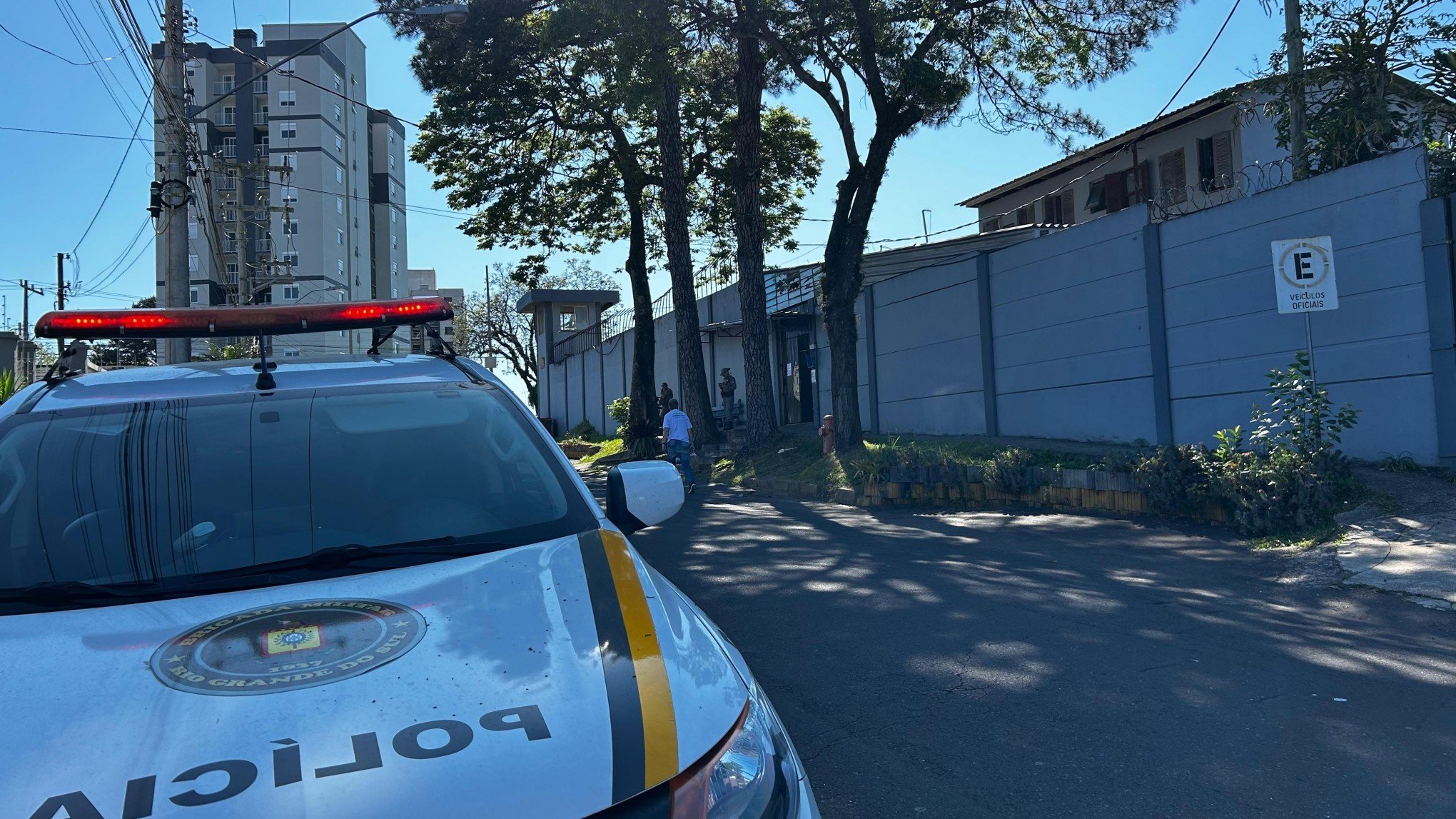 Tiros durante emboscada em frente ao Instituto Penal de Novo Hamburgo