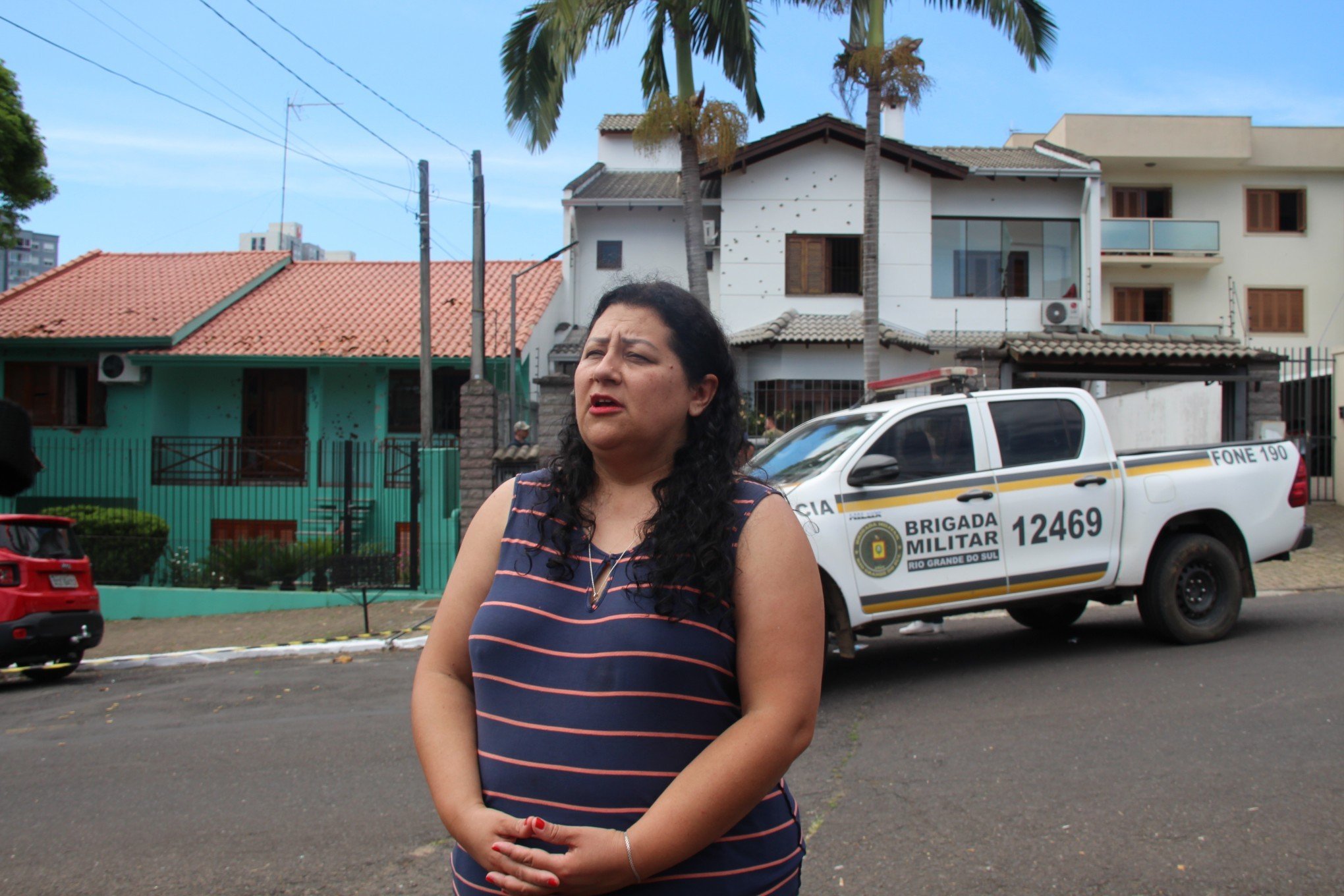 VÍDEO: Moradora de Novo Hamburgo que teve casa alvejada conta como foi o ataque a tiros