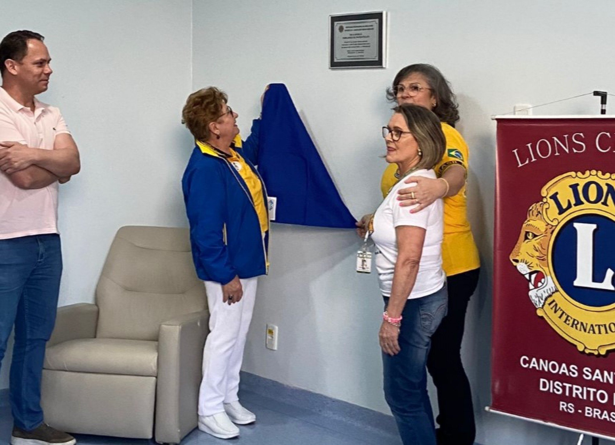 Lions Canoas Santa Rita inaugura sala de acolhimento no Hospital Nossa Senhora das Graças