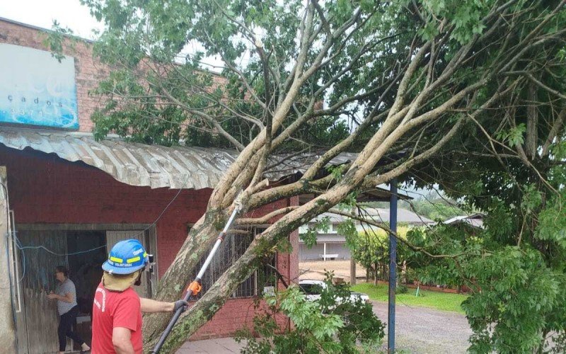 Mais de 100 de casas são afetadas pelo temporal no Vale do Paranhana