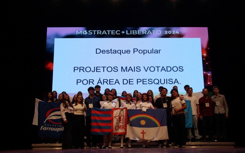 Noite de premiação da 39ª Mostratec-Liberato