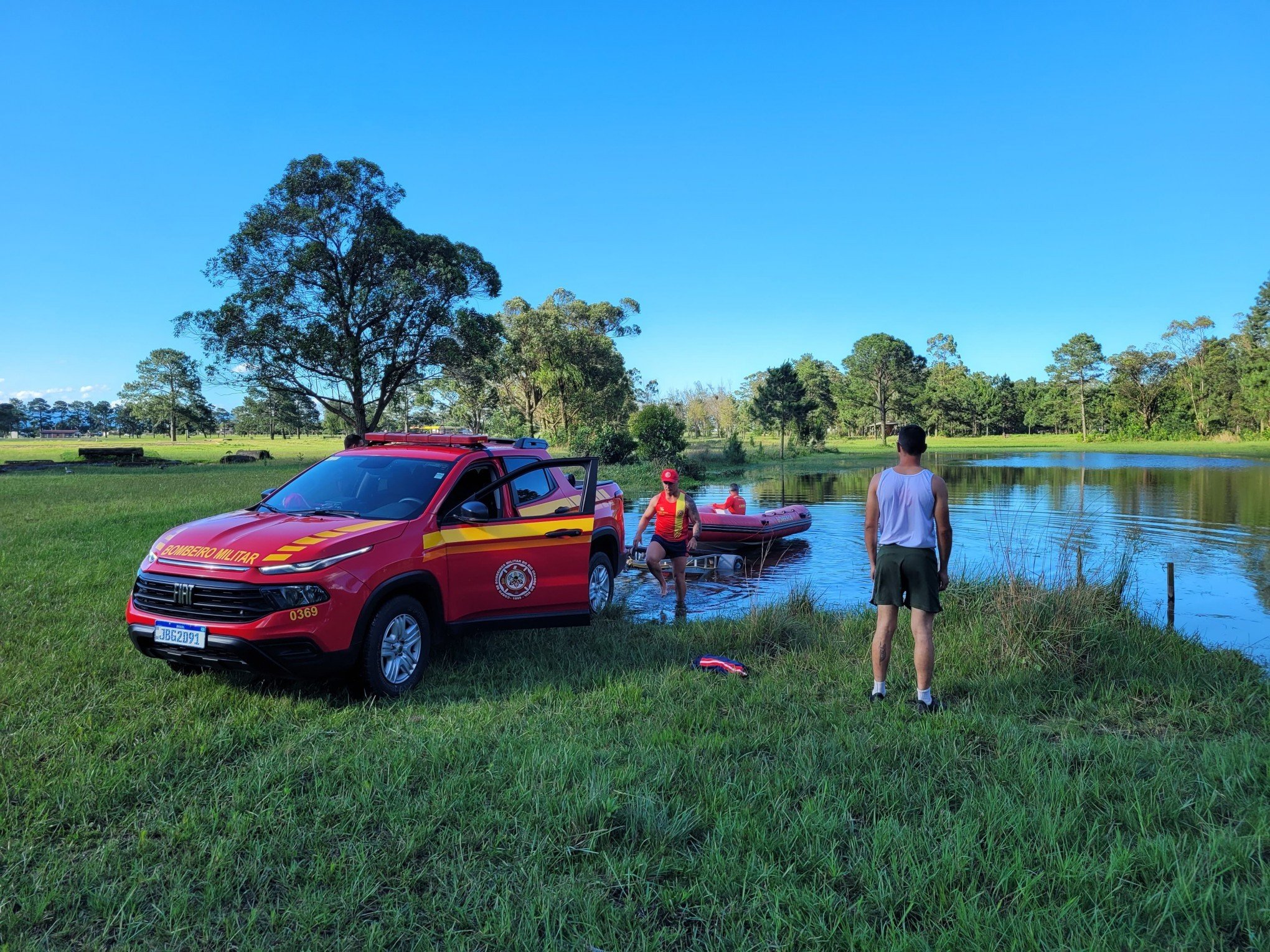 Jovem militar morre afogado ao salvar cavalo de dentro de lago no litoral norte