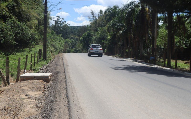 Estrada Passo da Taquara, em Capela de Santana  | abc+