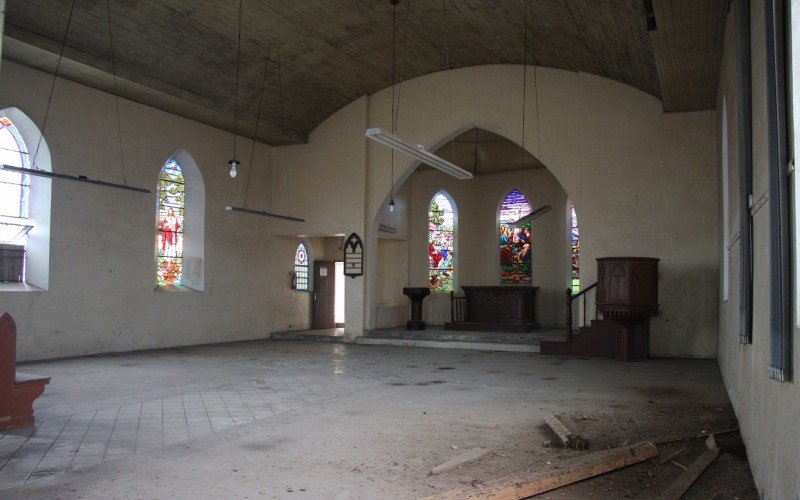 Salão da Antiga Igreja Evangélica de Campo Bom