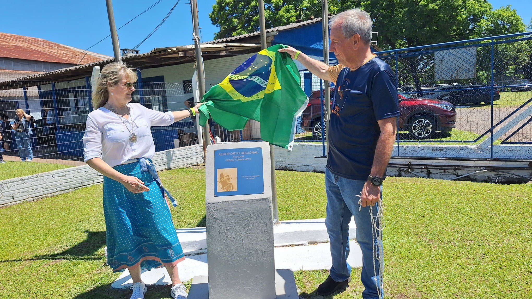 Novo Hamburgo celebra a transformação do aeroclube em Aeroporto Regional Pedro Adams Neto