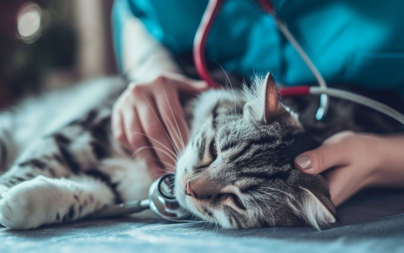 Gato veterinário