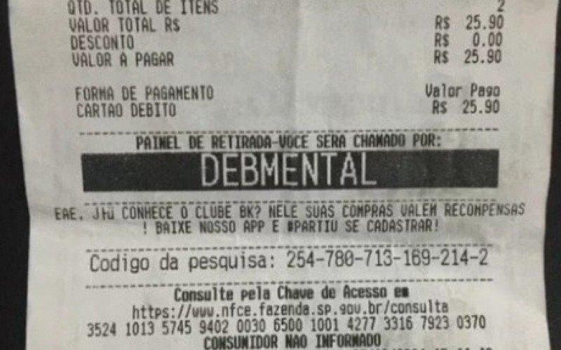Funcionária do Burger King é demitida após identificar cliente como "debmental" | abc+