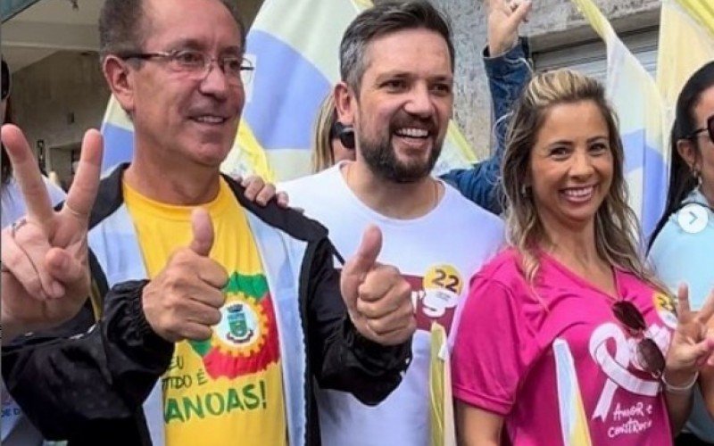 Pascoal participou da campanha ativamente da campanha de Airton Souza