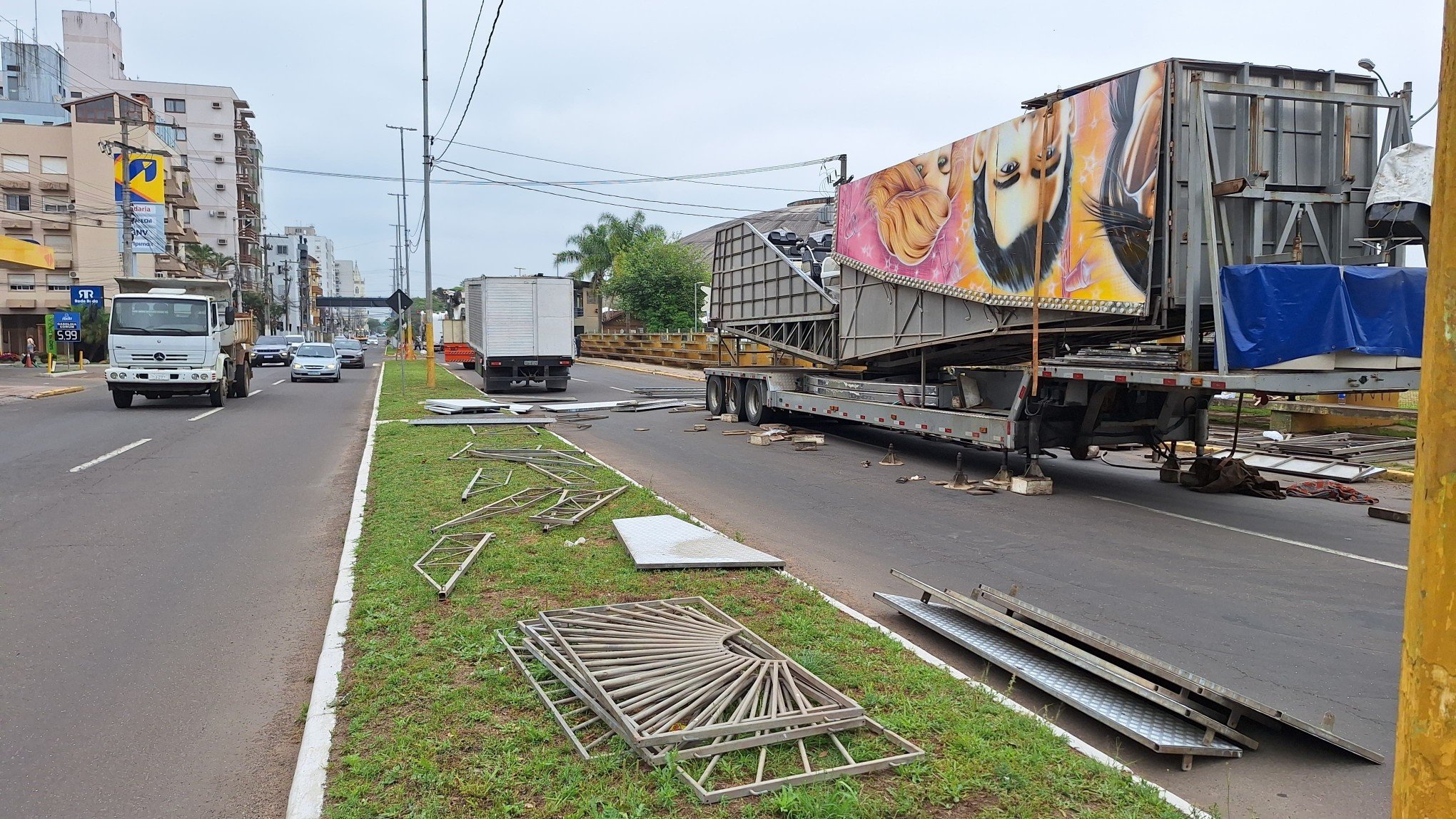 Montagem da São Leopoldo Fest altera trânsito na Avenida Dom João Becker a partir desta terça-feira