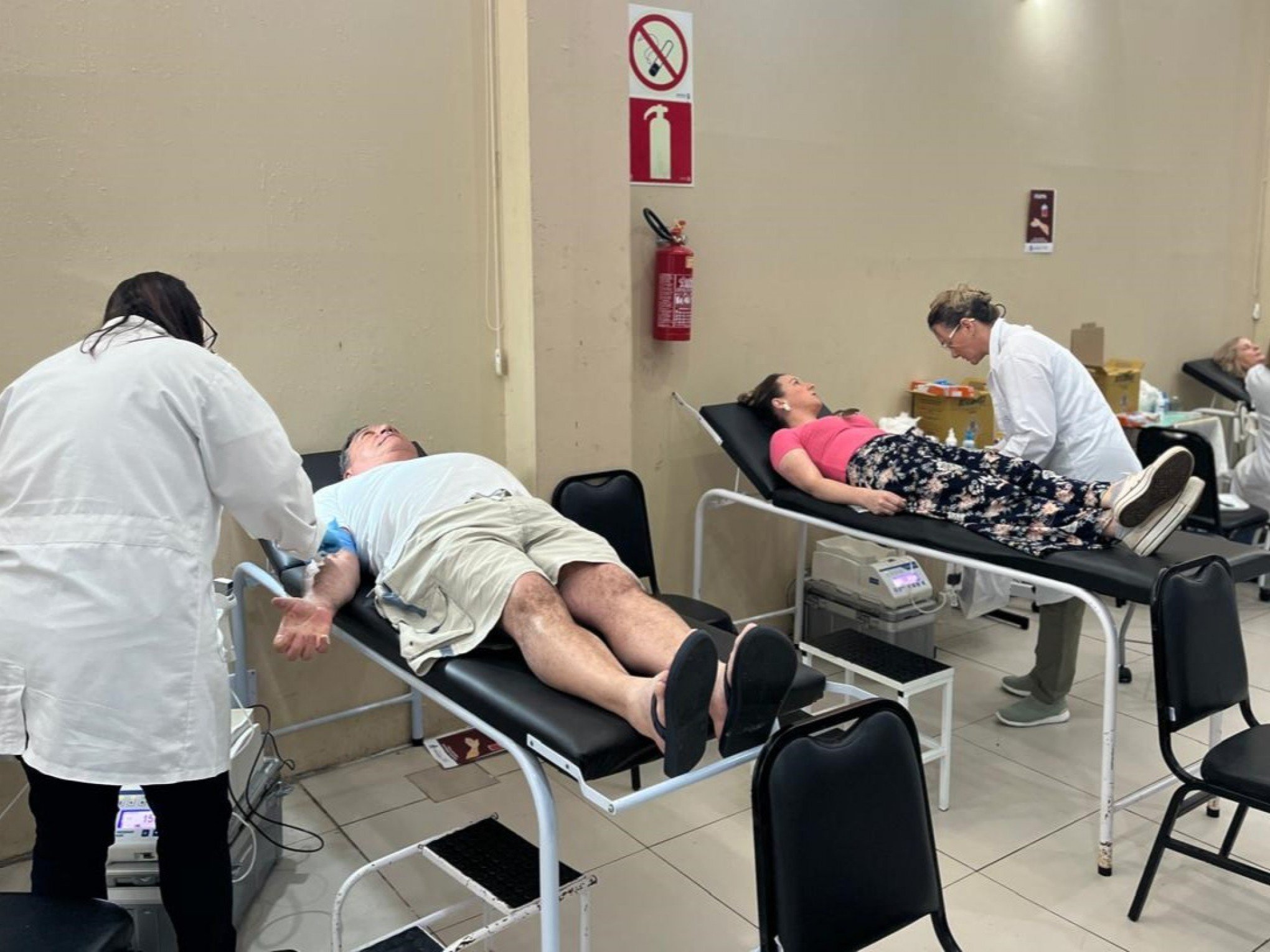 Coleta itinerante de sangue em Gramado tem adesão positiva