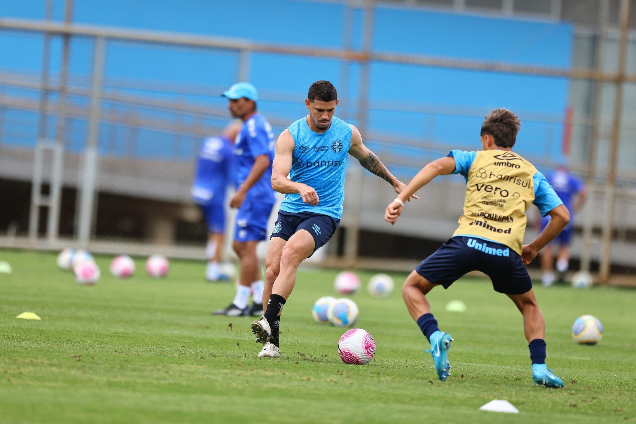 Após empate com o Flu, Grêmio já treina de olho no próximo duelo do Brasileirão