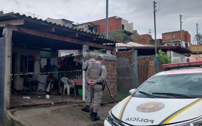 Casa foi cena de crime no bairro Boa Saúde  | abc+