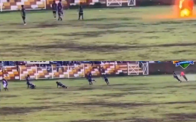 Jogador é atingido por raio em campo de futebol | abc+