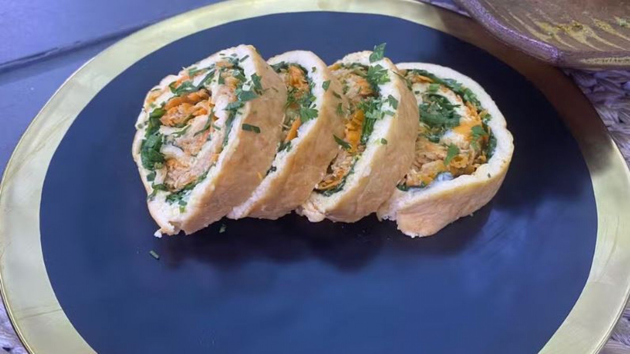 RECEITA DA ANA MARIA BRAGA: Saiba como fazer o Rocambole com massa de arroz preparado nesta segunda-feira, 4 de novembro