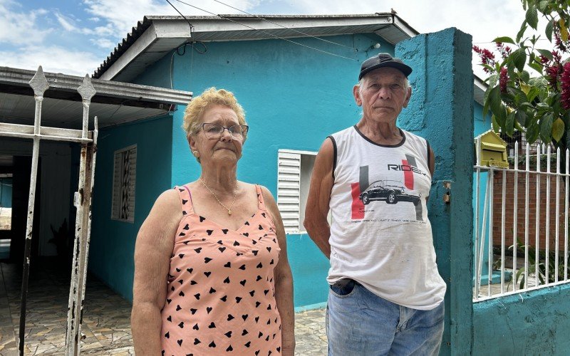 Casal de aposentados, moradores do Bairro Santo Afonso, em Novo Hamburgo, João e Iraci Laporte. | abc+