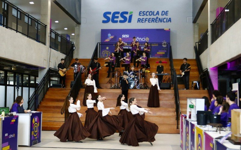 Nova Escola Sesi de Ensino Médio em Canoas também recebe a 6ª Mostra Sesi Com Ciência até dia 8 de novembro