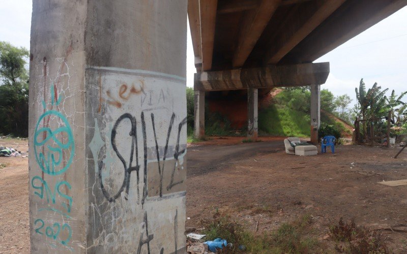 Assinatura de início das obras Viaduto Carlos Rivaci Sperotto - viaduto no dia da assinatura