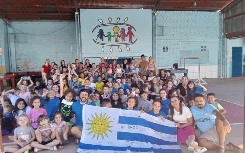 Intercâmbio com alunos do Uruguai movimentou escola | abc+
