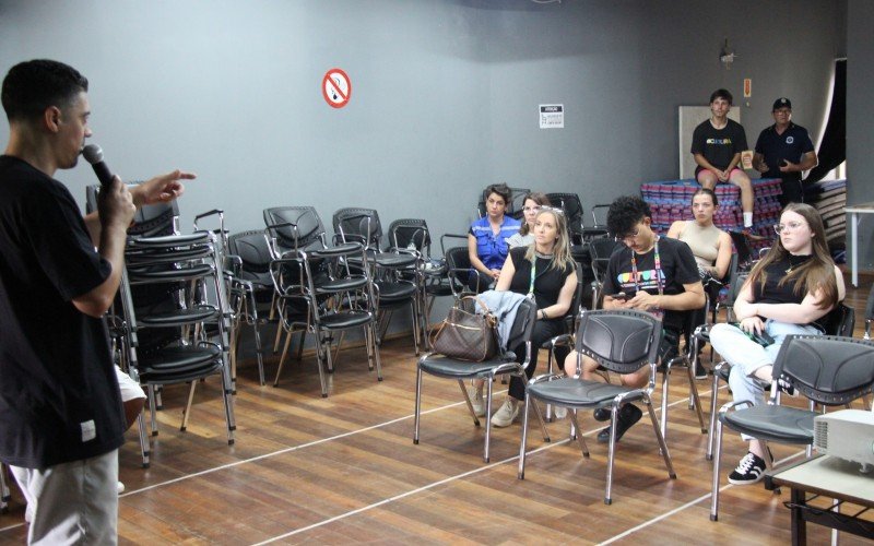 Palestras sobre a cultura do Hip Hop