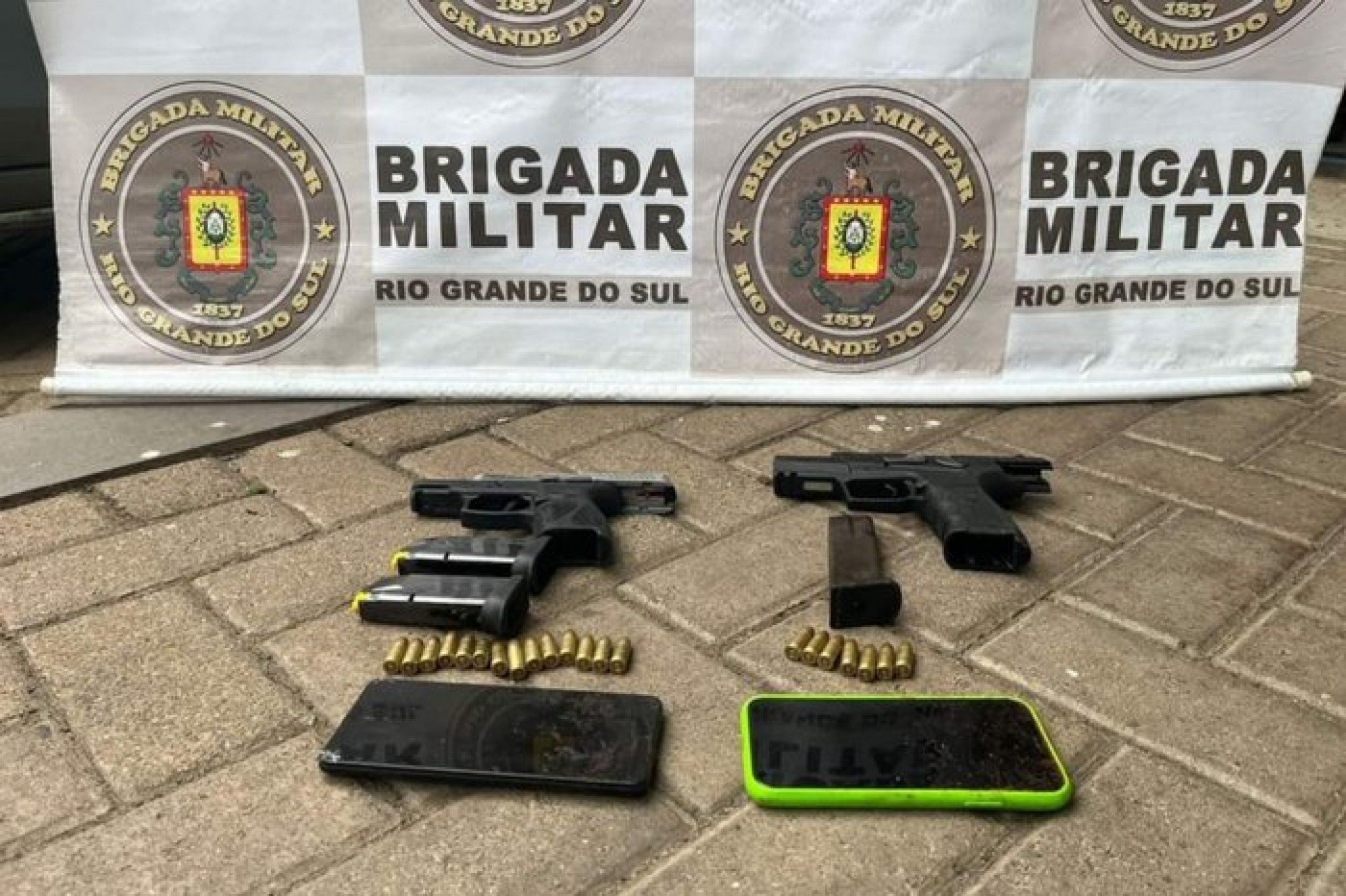 Dupla morre em confronto com a Brigada Militar em Sapucaia do Sul