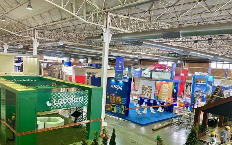 Feira de turismo ocupa os três pavilhões do Serra Park