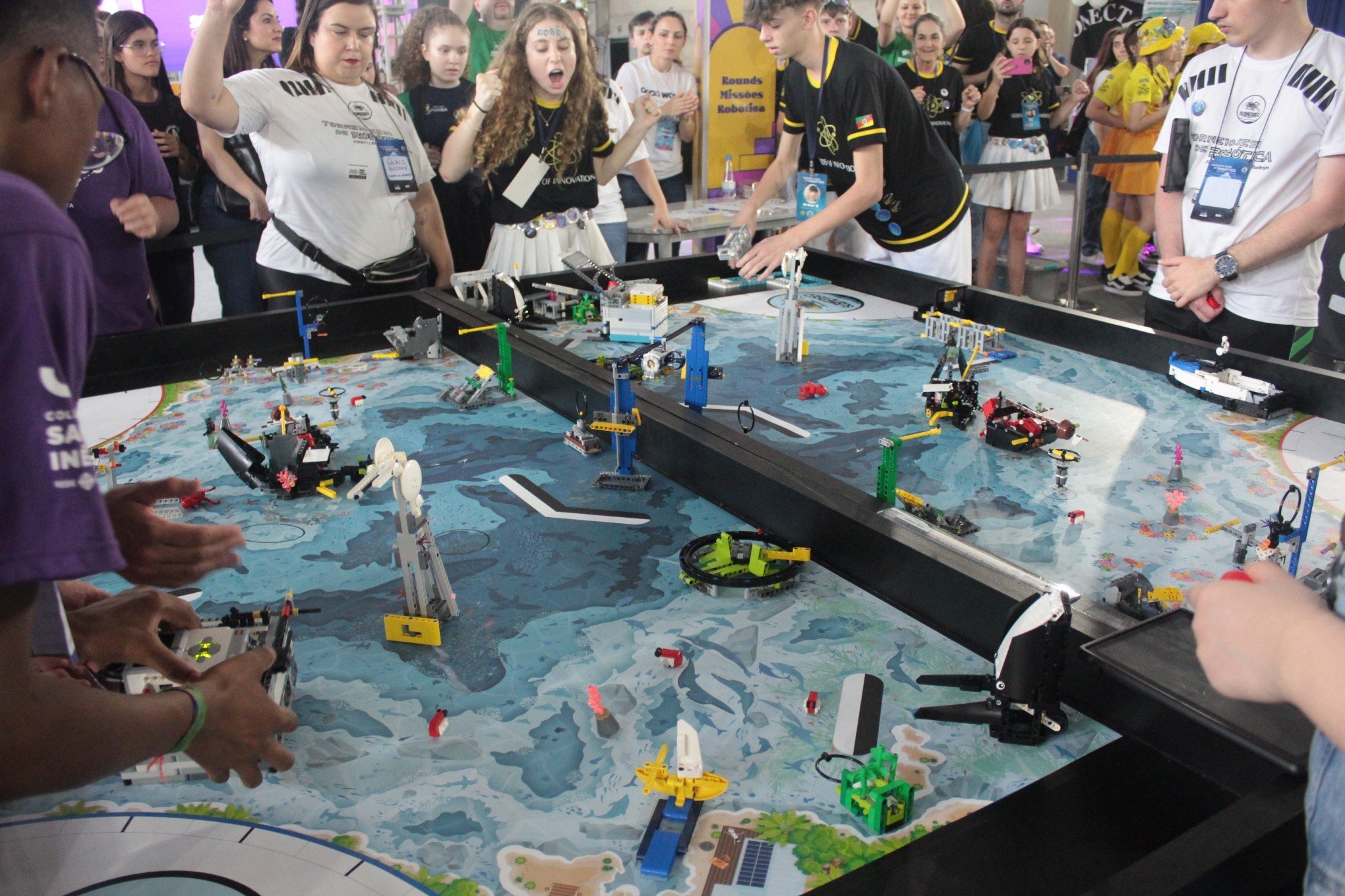 Torneio de robótica movimenta 6ª Mostra Sesi Com Ciênci@ em Canoas