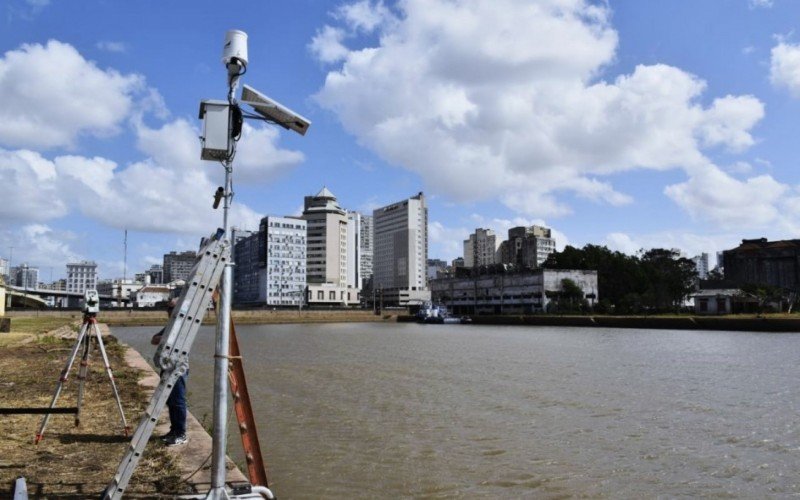 Unidade vai permitir a continuidade da medição dos níveis do lago Guaíba e das precipitações na região | abc+