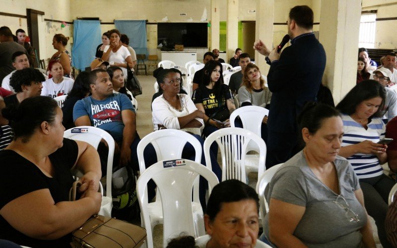 Mutirão foi realizado no Mathias Velho na sexta-feira (8)