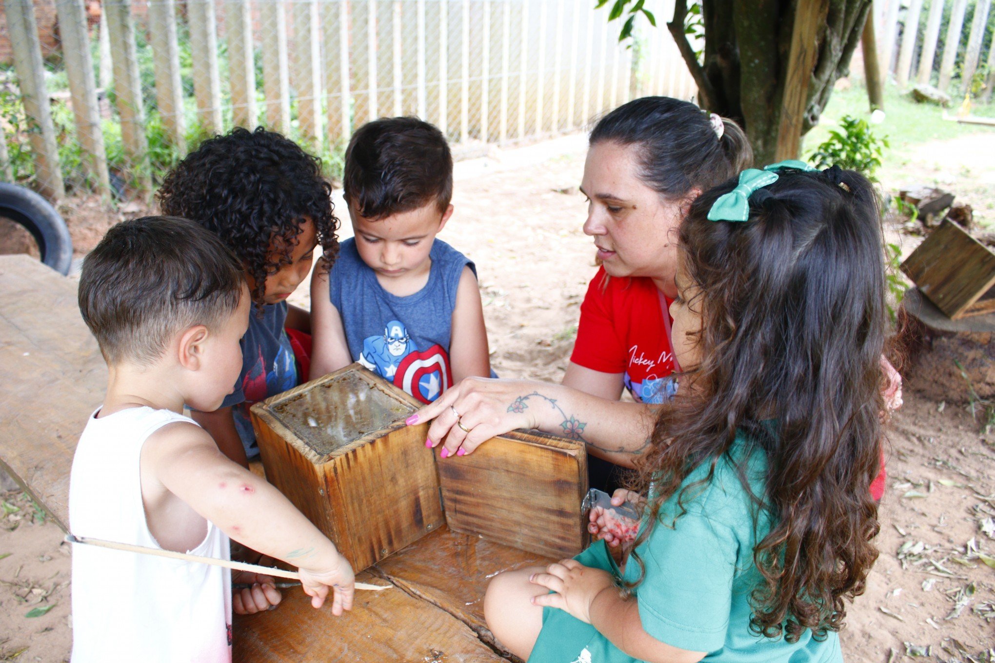 Curiosidade pelo mundo animal motivou a criação de projeto na EMEI Alecrim