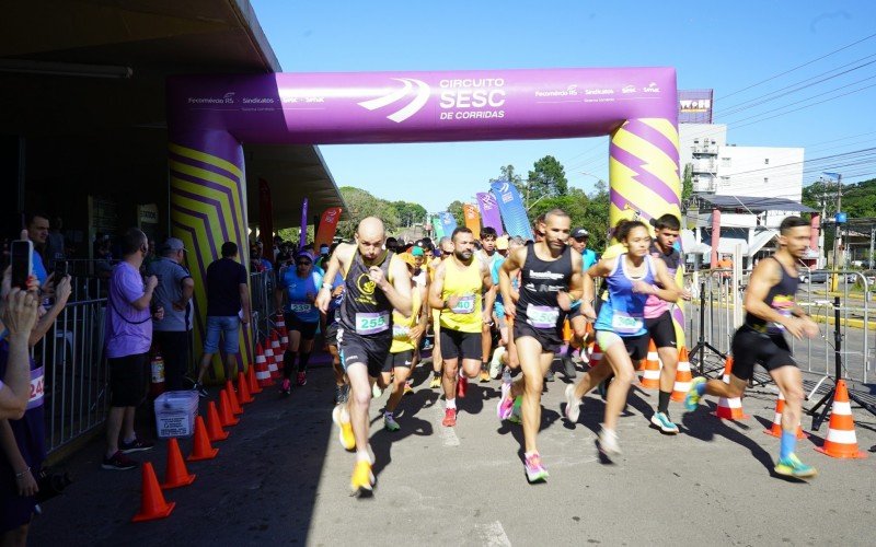 O Circuito Sesc de Corridas é um dos principais projetos voltados às corridas de rua do Estado