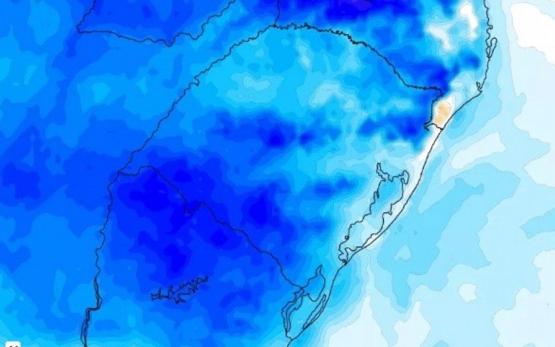 Avanço de frente fria derruba temperatura no RS | abc+