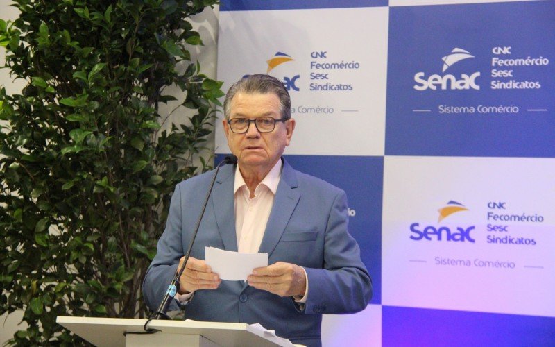  Presidente do Sistema Fecomércio-RS Sesc/Senac, Luiz Carlos Bohn
