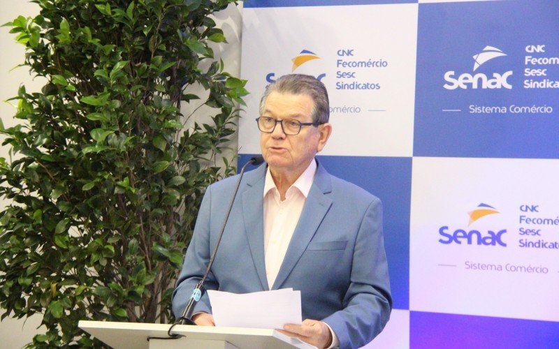  Presidente do Sistema Fecomércio-RS Sesc/Senac, Luiz Carlos Bohn
