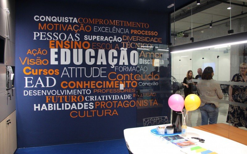 Espaço recém inaugurado da nova sede do Senac Novo Hamburgo