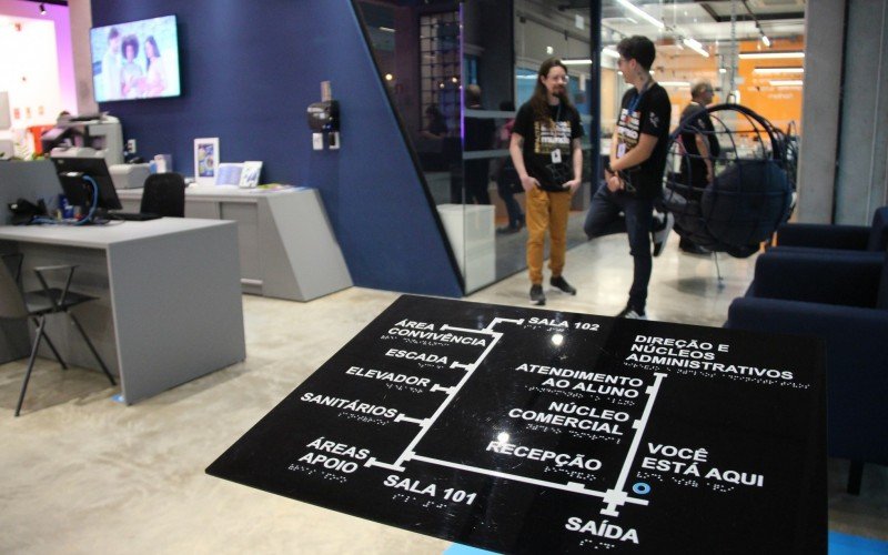 Espaço recém inaugurado da nova sede do Senac Novo Hamburgo