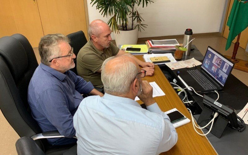 Reunião entre Prefeitura de São Leopoldo e autoridades alemãs tratou sobre o combate a enchentes