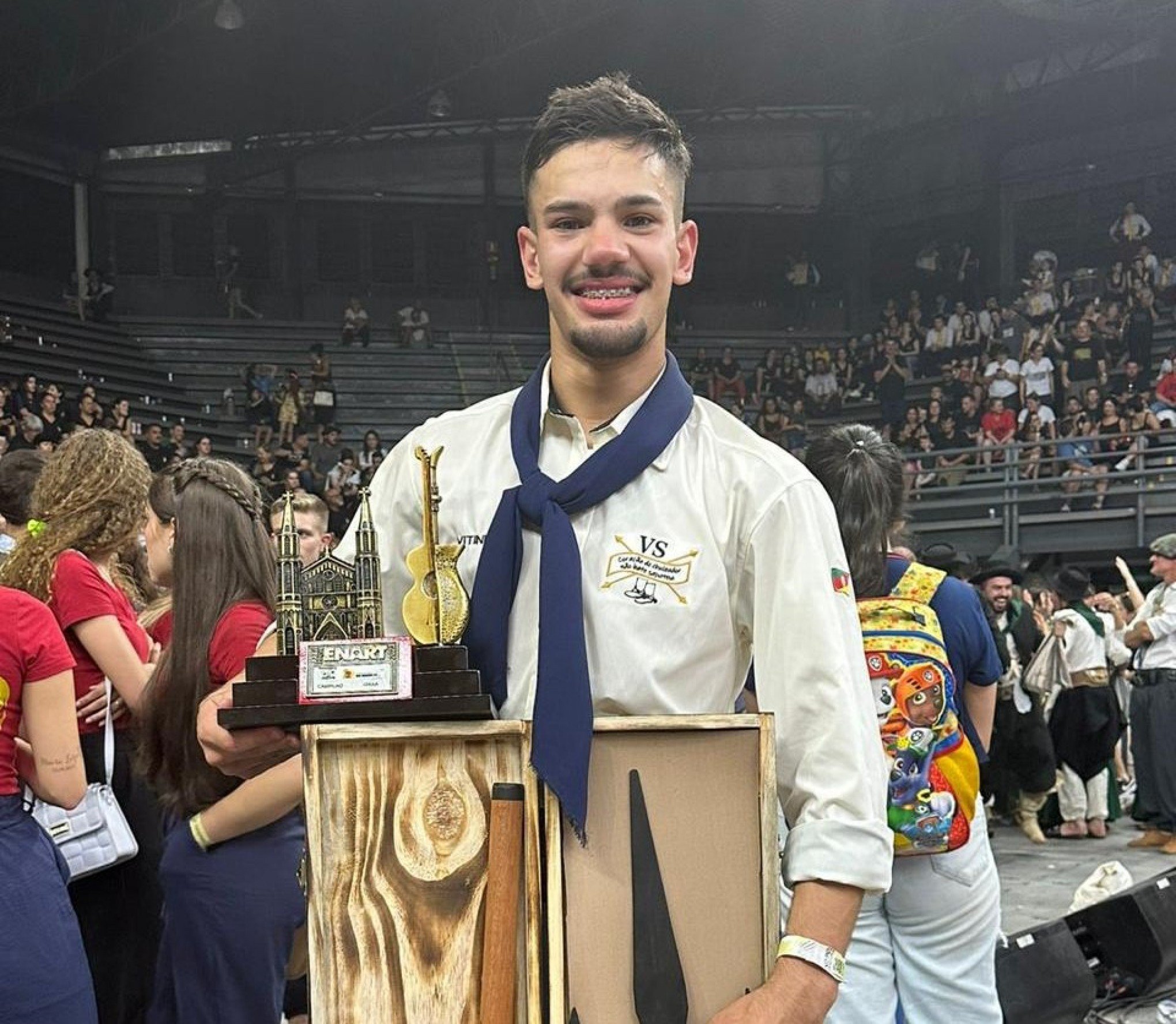 Jovem de Campo Bom defende o título de campeão na chula | abc+
