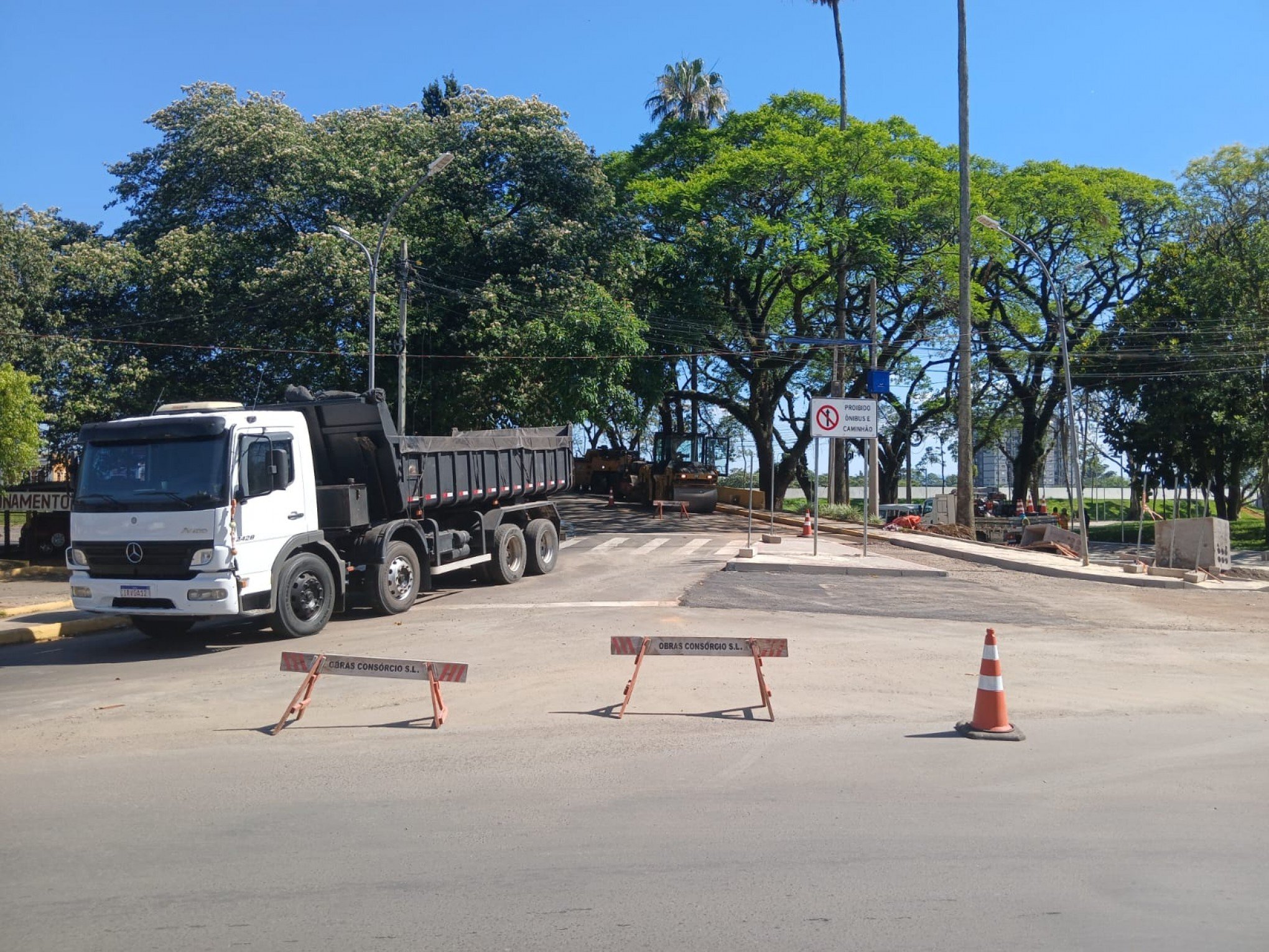 Trânsito bloqueado em ponte que liga São Leopoldo a Novo Hamburgo; entenda