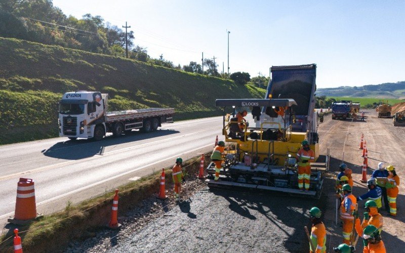 Obras e bloqueios na BR-386 | abc+