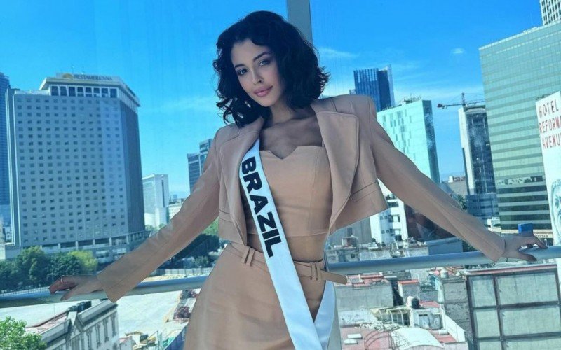 MISS UNIVERSE: Luana Cavalcante participa de importante prova nesta terça-feira; confira