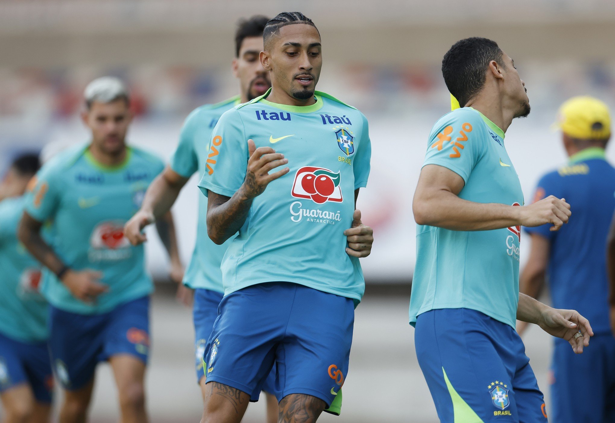 Raphinha é o novo camisa 10 da seleção brasileira