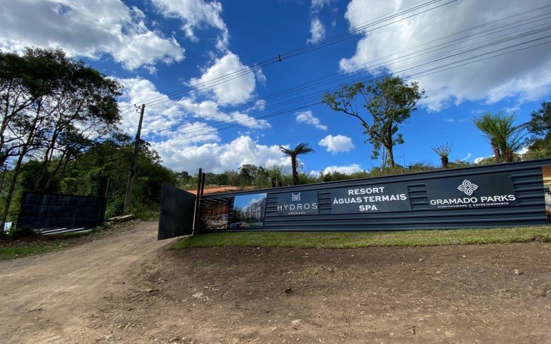 Obras do Hydros Gramado, novo resort da Gramado Parks