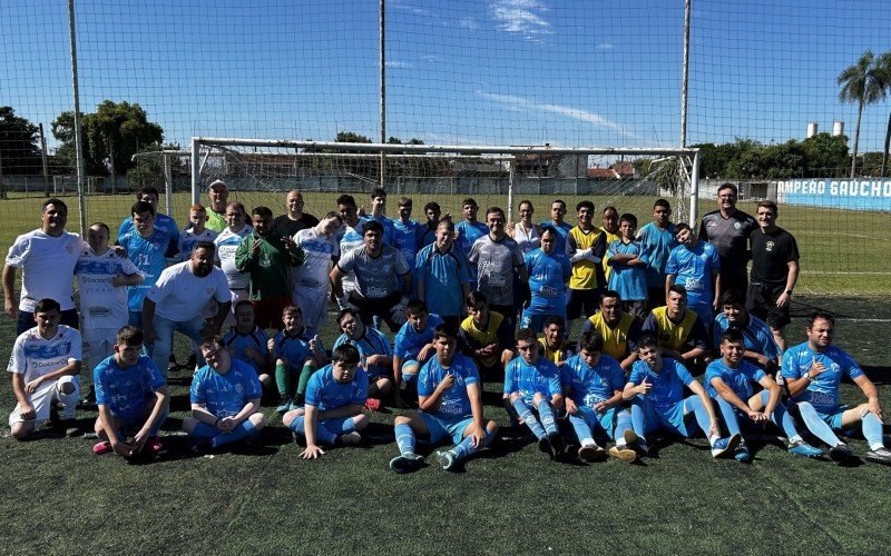 Torneio reuniu atletas portadores de necessidades especiais para manhã de competição e integração