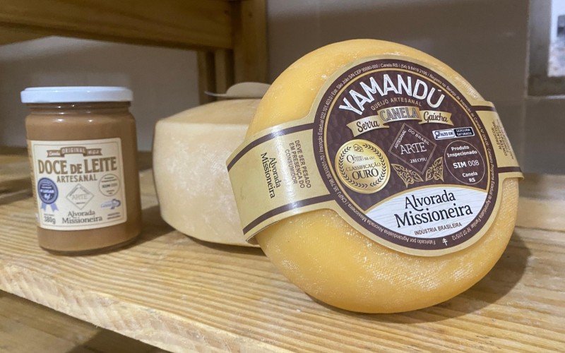 Queijo Yamandú, de Canela, recebeu diversos prêmios e concorre internacionalmente