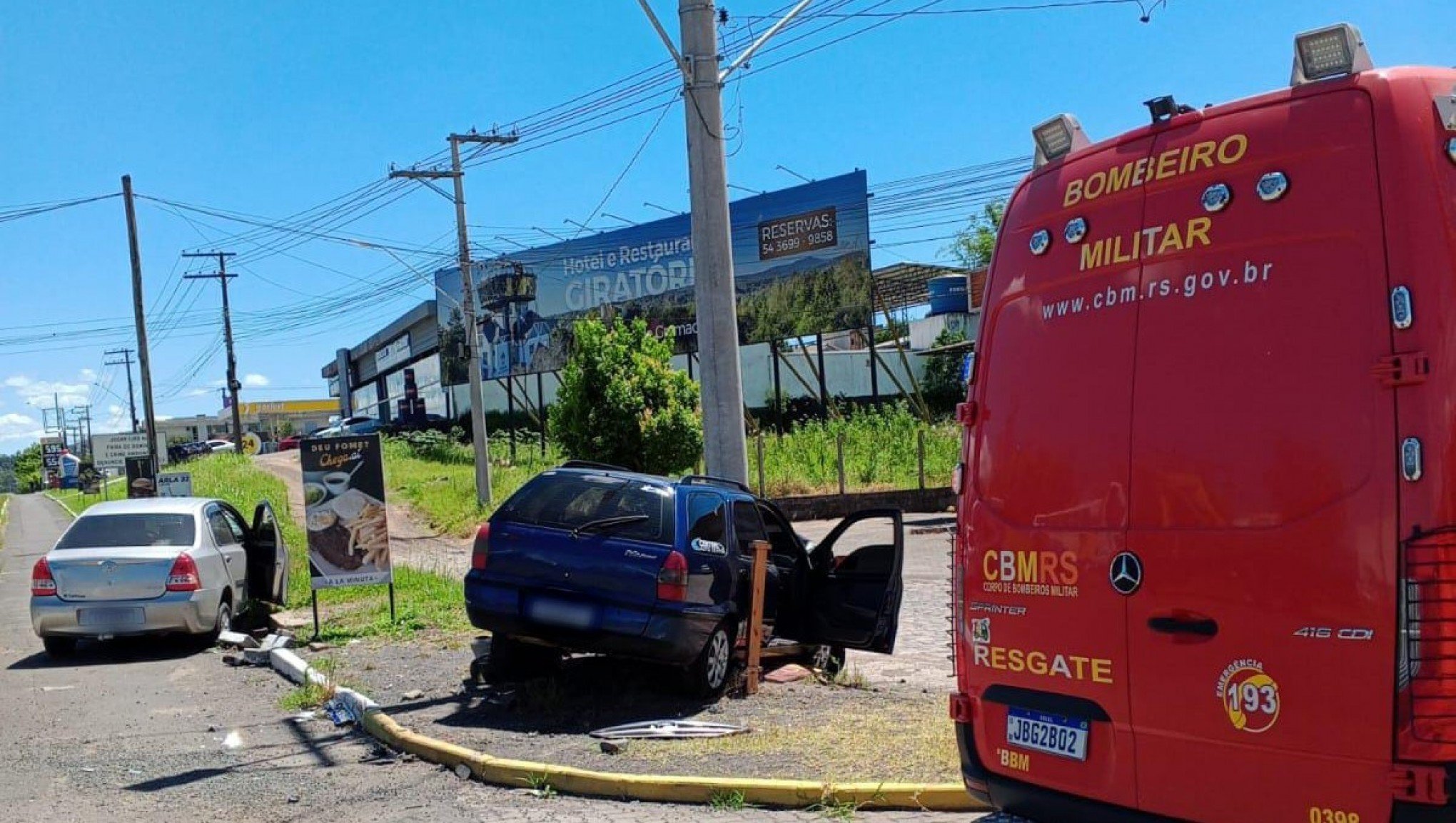 RS-115: Motorista foge após acidente e mulher fica ferida no Vale do Paranhana