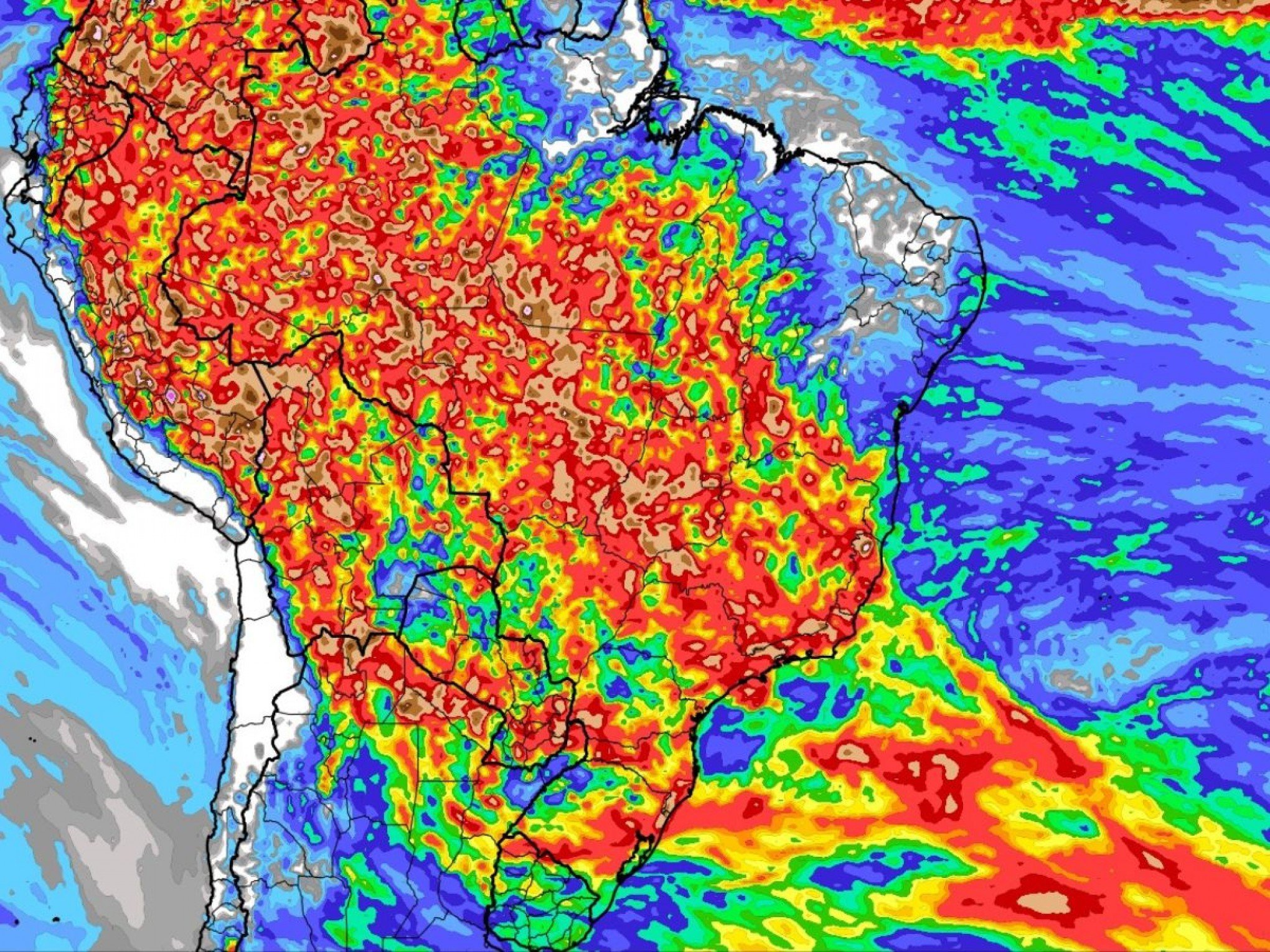 PREVISÃO DO TEMPO: O que esperar da chuva nos próximos 10 dias no Brasil; Sul pode registrar 100 mm