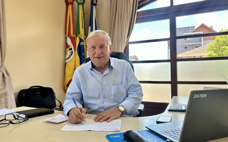 Constantino Orsolin está terminando o terceiro mandato como prefeito de Canela