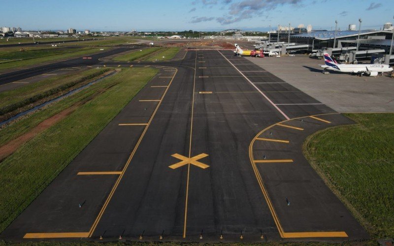 Pista do Aeroporto Salgado Filho  | abc+